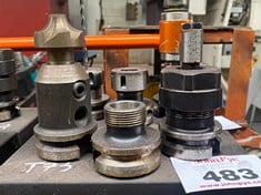 3 x BT40 Tool Holders c/w Tooling