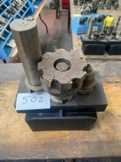 3 x BT40 Tool Holders c/w Tooling