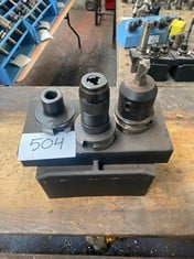 3 x BT40 Tool Holders c/w Tooling