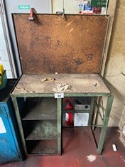 Steel Work Bench with 3 Shelves