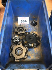 Quantity of Assorted Indexible Milling Cutter