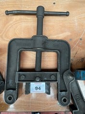 Record No 98 Benchtop Pipe Clamp (Incomplete)