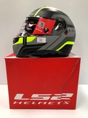 MOTORBIKE HELMET L52 GREY COLOUR SIZE M -LOCATION 17A.