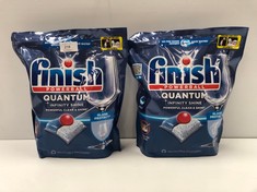 2 X FINISH POWERBALL QUANTUM 120 TABLETS - LOCATION 22A.