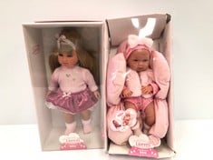 2 X LLORENS DOLLS VARIOUS MODELS - LOCATION 6B.