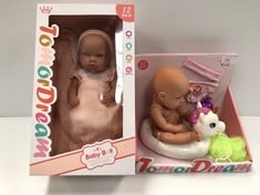 2 X TOMOR DREAM DOLLS VARIOUS MODELS-LOCATION 3B.