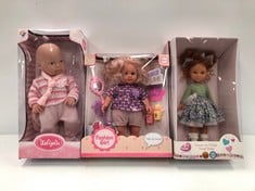 3 X DOLLS VARIOUS MODELS -LOCATION 7B.