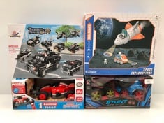 4 X CHILDREN'S TOYS VARIOUS MODELS INCLUDING 1.FIRST RACE-LOCATION 15B.