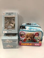 5 X PUZZLE INCLUDING PRINT CLUB LONDON X LUCKIES - LOCATION 23B.