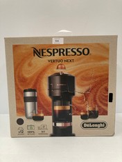 NESPRESSO VERTUO NEXT DELONGHI COFFEE MACHINE (CAPSULES NOT INCLUDED) - LOCATION 52B.