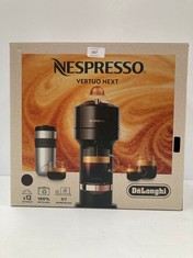 NESPRESSO VERTUO NEXT DELONGHI COFFEE MACHINE (CAPSULES NOT INCLUDED) - LOCATION 48B.