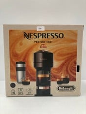 NESPRESSO VERTUO NEXT DELONGHI COFFEE MACHINE (CAPSULES NOT INCLUDED) - LOCATION 48B.