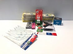 VARIETY OF STATIONERY INCLUDING SILICONE GUN - LOCATION 12B.