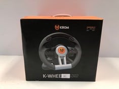 STEERING WHEEL KROM K -WHEEL (TOTAL P.V.P 99,99€) - LOCATION 4B.