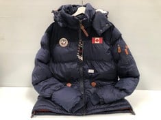 CANADIAN PEAK COAT BLUE COLOUR SIZE M - LOCATION 5C.