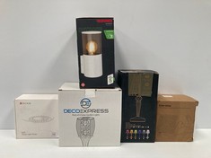 5 X ASSORTED TECHNOLOGY ITEMS INCLUDING TECKIN LED STRIPS - LOCATION 33C.