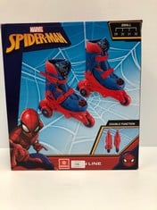 SPIDER-MAN INLINE SKATES 3 WHEEL -LOCATION 49C.