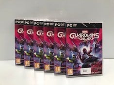 6 X GUARDIANS OF THE GALAXY PC GAME - LOCATION 15C.