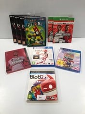 10 X ASSORTMENT OF GAMES FOR PC, XBOX, PS4 AND PS3 INCLUDING NBA 2K21 - LOCATION 15C.