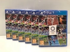 6 X TOKYO 2020 OLYMPICS GAME FOR PS4 - LOCATION 19C.