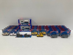 VARIETY OF SIKU TOY VEHICLES INCLUDING POLICE VAN - LOCATION 51C.