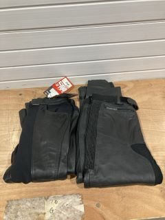 RICHA KELLY TROUSERS SHORT SIZE 18 TO INCLUDE  DANNISSPORT BLACK RIDING TROUSERS SIZE 18