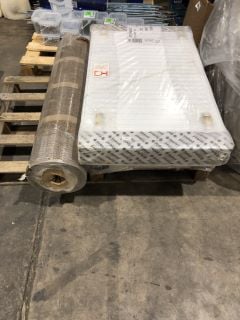 1M X 15M 100%RECYCLED GRANULATE 27KG TO INCLUDE 2X STELRAD PLANAR 40KG RADIATOR