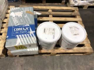 X2 CORETEC 50 LVRH 3088 JUGLANS TO INCLUDE X2 KARDEAN UNIVERSAL ADHESIVE 15 LITRES