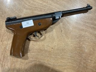 GAMO FALCON .22 PISTOL - PLEASE NOTE, THIS AUCTION IS 18+ ONLY - ALL BUYERS WILL BE REQUIRED TO PRESENT I.D UPON COLLECTION TO MATCH THEIR INVOICE. UNDER NO CIRCUMSTANCES WILL LOTS BE HANDED OUT WITH