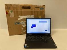 LAPTOP LENOVO IDEAPAD 3 16IAH7 512 GB (ORIGINAL RRP - 958,99 EUROS) IN BLACK (WITH BOX AND CHARGER, KEYBOARD WITH FOREIGN DISTRIBUTION). LAPTOP I5-12450H, 8 GB RAM, , RTX 3050 [JPTZ7684].