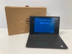 LAPTOP DELL VOSTRO 15 3510 256 GB (ORIGINAL RRP - 643,10 EUROS) IN BLACK. (WITH BOX AND WITHOUT CHARGER, BROKEN SCREEN CASE, SEE PHOTOS). I5-1035G1, 8 GB RAM, , INTEL UHD GRAPHICS [JPTZ8014].