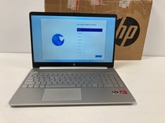 LAPTOP HP 15S-EQ2118NS 1 TB (ORIGINAL RRP - 599,00 €) IN SILVER (WITH BOX AND CHARGER). AMD RYZEN 5 5500U, 12 GB RAM, , AMD RADEON GRAPHICS [JPTZ8022].