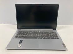 LENOVO IDEAPAD 1 LAPTOP IN GREY: MODEL NO 15ADA7 (NO BOX OR CHARGER, DOESNT WORK) CASE DAMAGED WITH SCRATCHES). [JPTZ7911]