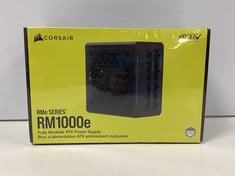 CORSAIR RM1000E ATX 3.0 POWER SUPPLY (ORIGINAL RRP - €168,11) IN BLACK (WITH SEALED BOX) (SEALED UNIT). [JPTZ7973]