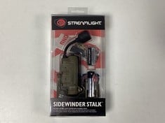 STREAMLIGHT SIDEWINDER STALK TACTICAL TORCH (ORIGINAL RRP - €177,83) IN OCHRE GREEN. (WITH BOX AND BATTERIES) [JPTZ8041]