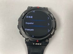 AMAZFIT T-REX 2 SMARTWATCH (ORIGINAL RRP - €229.00) IN BLACK (WITH BOX - WITHOUT CHARGER) [JPTZ7913]