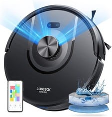 LARESAR ROBOT VACUUM CLEANER MARS01 HOME ACCESSORY (ORIGINAL RRP - £229.00) IN BLACK. (WITH BOX) [JPTC72725]