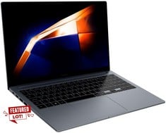 SAMSUNG GALAXY BOOK 4 EDGE 512 LAPTOP (ORIGINAL RRP - £635.00) IN SLIVER. (WITH BOX (CRACK IN SCREEN)). QUALCOMM 8CX GENX, 16 GB RAM, [JPTC72739]