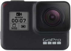 GOPRO HERO 7 BLACK CAMERA (ORIGINAL RRP - £199). (WITH BOX) [JPTC72752]