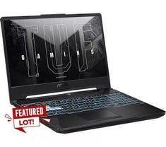 ASUS TUF566 512 GB LAPTOP (ORIGINAL RRP - £749.99). (WITH BOX & ACCESSORIES (FRENCH KEYBOARD LAYOUT)). AMD RYZEN-4800, 16 GB RAM, 15.6" SCREEN. (SEALED UNIT). [JPTC71123]