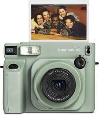 FUJIFILM INSTAX WIDE 400 CAMERA (ORIGINAL RRP - £128.00) IN GREEN. (WITH BOX) [JPTC72743]