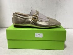 SAM EDELMAN MICHAELA SHOES GOLDLEAF - SIZE 4