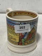 EMMA BRIDGEWATER HENRY VIII HALF PINT MUG 284ML