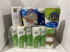 5 X ASSORTED ITEMS TO INCLUDE PLENTY ORIGINAL PERFORMANCE 3 KITCHEN ROLLS