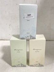 3 X ASSORTED PERFUMES TO INCLUDE AMAZONAS SOLSTICE EAU DE PARFUM 100ML