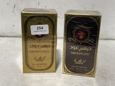 MANASIK DIRHAM GOLD EAU DE PARFUM 100ML TO INCLUDE MANASIK DIRHAM OUD EAU DE PARFUM 100ML