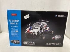 RASTAR BMW M8 GTE RC ASSEMBLY MODEL KIT 1:18 SCALE