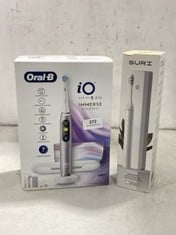 SURI SUSTAINABLE SONIC TOOTHBRUSH + SELF CLEANING CASE TO INCLUDE ORAL B IO SERIES 9 SPECIAL EDITION ELECTRIC TOOTHBRUSH