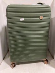 IT LUGGAGE TRAVEL CASE SAGE GREEN HARDSHELL MEDIUM/LARGE SPINNER