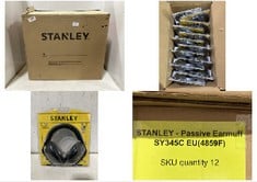 BOX OF 24 X STANLEY - PASSIVE EARMUFF SY345C EU(4859F)